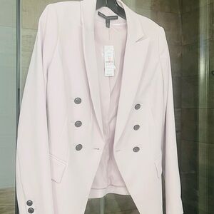 White House Black Market Light Pink Blazer